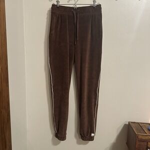 RSQ Joggers Brown Corduroy Elastic Waist Pockets Women's Size XSmall‎